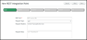 New REST Integration Point Page