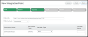 Adding SOAP IP: Response Tab