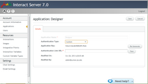Updating Designer Settings