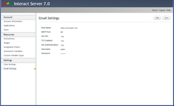 Email Settings Defined