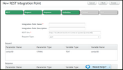 New REST IP: Definition Tab