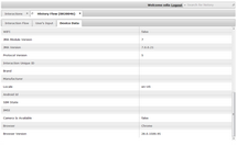 Device Data Sub-tab