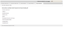 Keyword Not Found