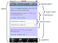 Page Control Areas