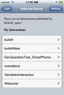 Sample Interaction List