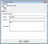 Interaction Settings Dialog