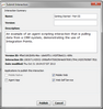 Submit Interaction Dialog