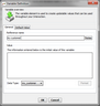 Variable Definition Dialog