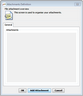 Attachments Definition Dialog