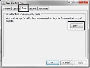 Java Tab