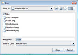 Open Dialog