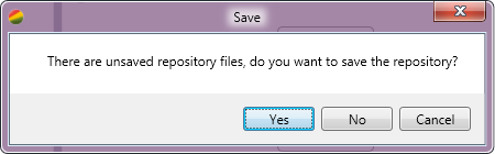 SaveRepositoryWarning
