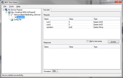 WCF Test Client